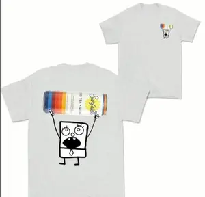 Doodlebob Surfside 2 Sided T-Shirt, Funny Drinking Gift For All Menswear Top Casual Cotton Cotton Knit