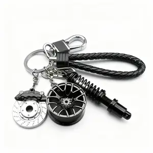 Tier's Haven Fashion Personalized Car Keychain Holder, Door Key Ring Set, Perfect Gift for Men, Boys, Boyfriends, Unique Present Idea