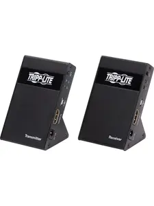 Tripp Lite TRL-B127-1A1WHD1 4K at 30Hz Wireless HDMI Extender with Zero Latency, 7.1 Audio & HDCP 2.2 - 98 ft.