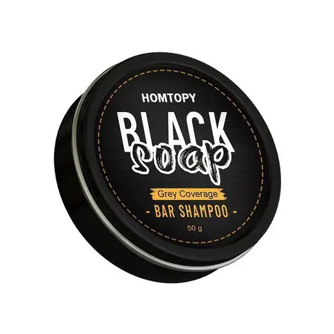 Gray Hair Reverse Black Cleanser Soap - Gentle, Nourishing, Moisturizing, Eco-Friendly Anti-Thinning Shampoo for Adults, Wash Scalp, Color Protection Haircare