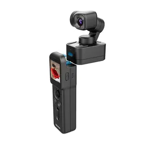 Pocket 3 Gimbal Camera,4K 60FPS Camera with Handheld 3-Axis Stabilizer,Wireless Remote Control Action Camera, AI Tracking, Detachable Handle, Magnet Base Gift Indoor Mini Camara