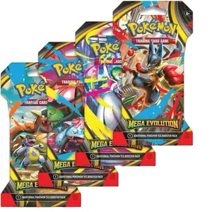 (1) Pokémon Trading Card Game Mega Evolution Booster Pack - Additional TCG Cards for Collectors