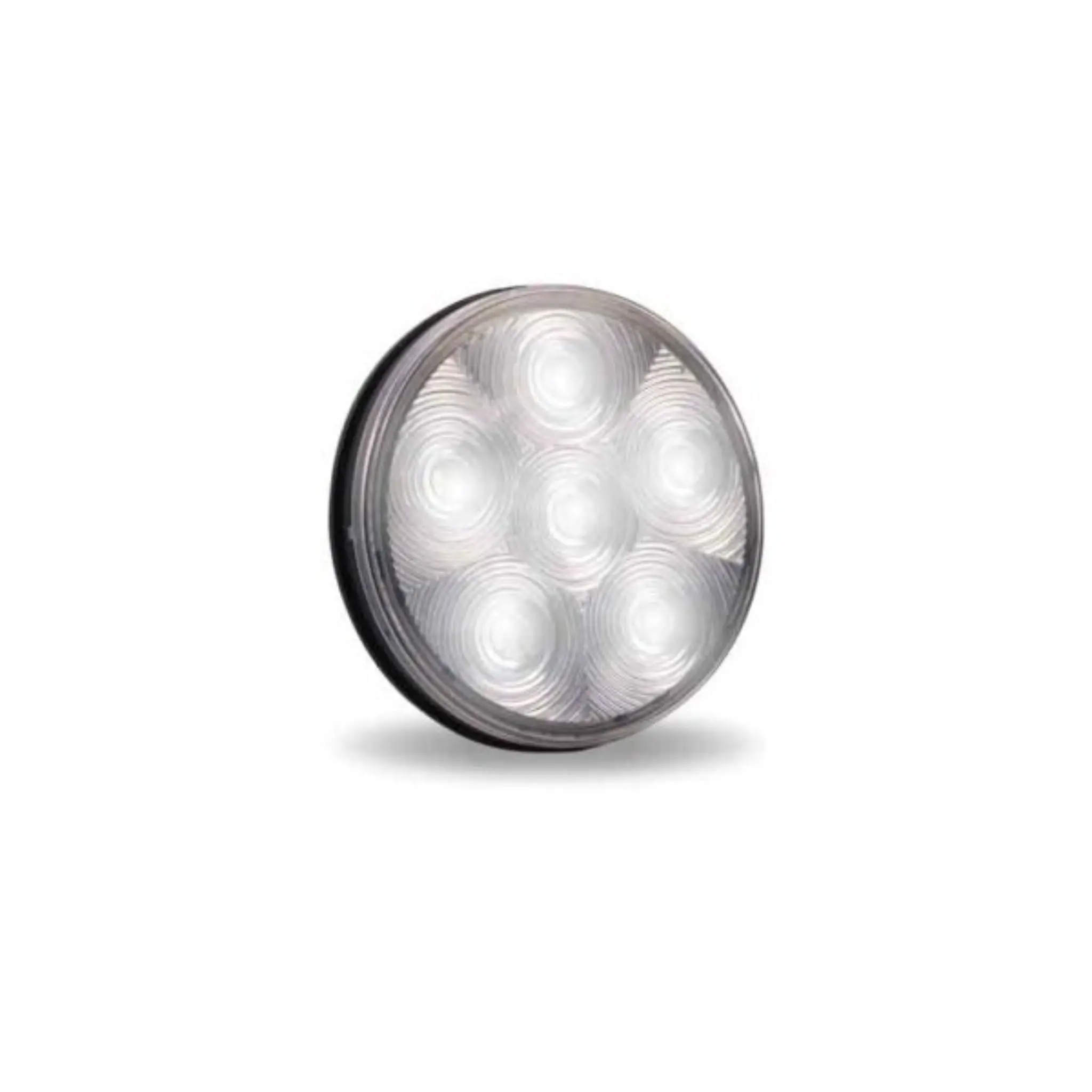 Trux Accessories 4-Inch Round LED Work Light, Flood Beam, Grommet Mount, Led Light