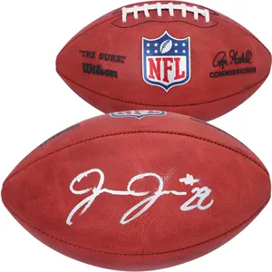 Josh Jacobs Green Bay Packers Autographed Duke Full Color Pro Football - Fanatics Authentic Certified
