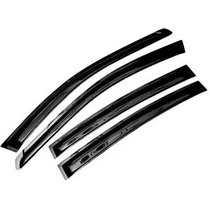 Smoked Out-Channel Window Vent Guard Rain Visors for 2002-2006 Nissan Altima