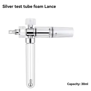 Handheld Car Wash Foam Lance, Compact Adjustable Mini Car Foam Sprayer with 1/4 in Quick Connect (No Water Included)