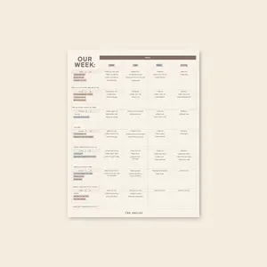 Family Fridge Calendar