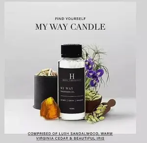 "My Way Essential Oil Scent by Hotel Collection – Luxurious, Long-Lasting Aroma for Home, Office, or Spa, Inspired by 5-Star Hotels. Synthetic Scented