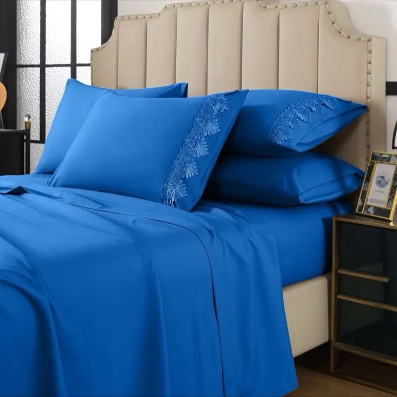 Nontoxic King Geometric Bedding Sets Collections, Bedroom Bundle for Modern Bedroom Decor, Textiles & Soft Furnishings Bedding Linens