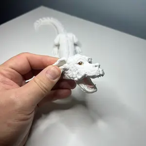 3D printed Falkor lucky dragon large 18in long