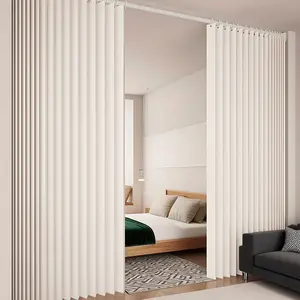 Foldable Partition Home Decoration Curtain, Easy Install Curtain, Instant Privacy Space Divider, 60-Second Installation, Foldable Storage Design, Ideal for Home & Office Use