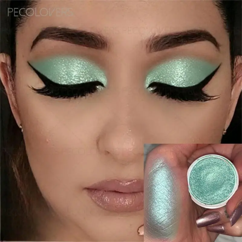 1pc Metallic Texture Eyeshadow cream, Glitter Shimmer Eyeshadow, Can Be Mixed with Eyeshadow And Lip Makeup - Suitable for Facial Decoration, Beginner-Friendly Formula, Ideal Christmas/Halloween Gift, Eye Makeup Products