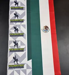 SAIDICO BUFF MEXICO FLAG DESIGN #1 BY GOLDENWEST LAWNMOWERS (SDBMX1)