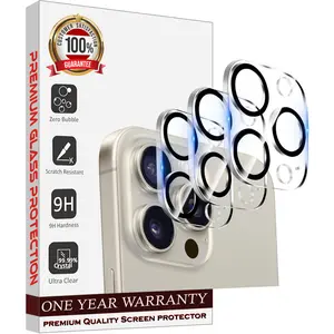 Entronix Camera Lens Protector for Apple iPhone 16E, 16/15/14/13/12/11,  Plus, Pro Max - Multi-Pack & Easy Installation, Smartphone Accessories Cover