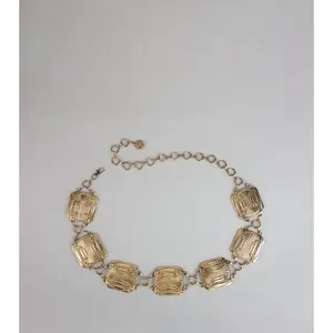 Vintage Glam Square Concho Chain Belt