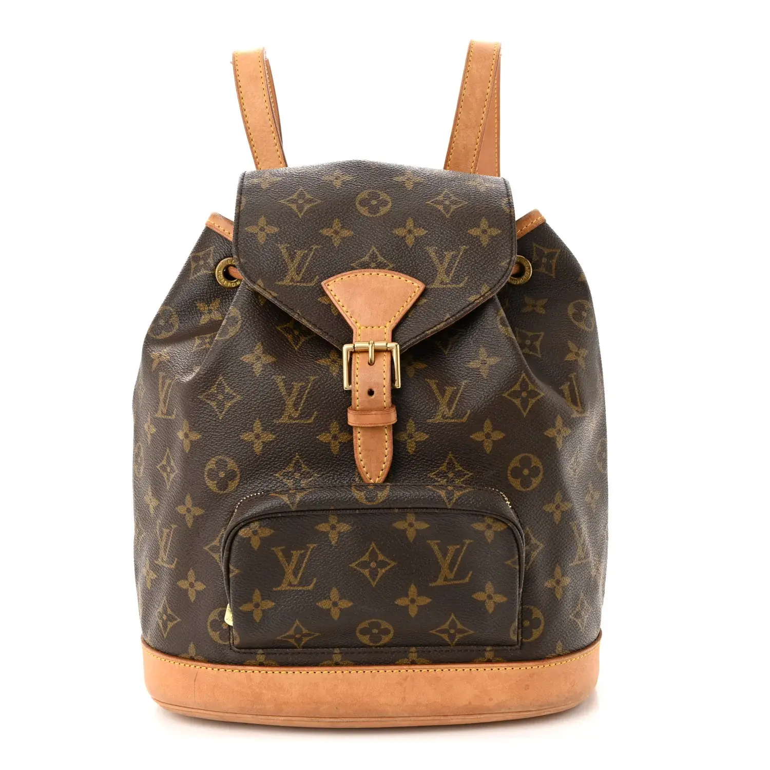 Pre-owned Louis Vuitton Monogram Canvas Backpacks Monogram Montsouris MM Backpack