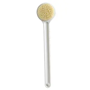 SOGAPULY Back Scrubber Anti Slip for Shower,Shower Brush Long Handle with Stiff and Soft Bristles,Body Exfoliator for Bath or Dry Brush