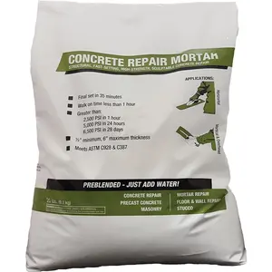 Concrete Repair Mortar -  & Repair for Sidewalks, Driveways, & Curbs, -Setting, Exterior (20 Pound, 1)