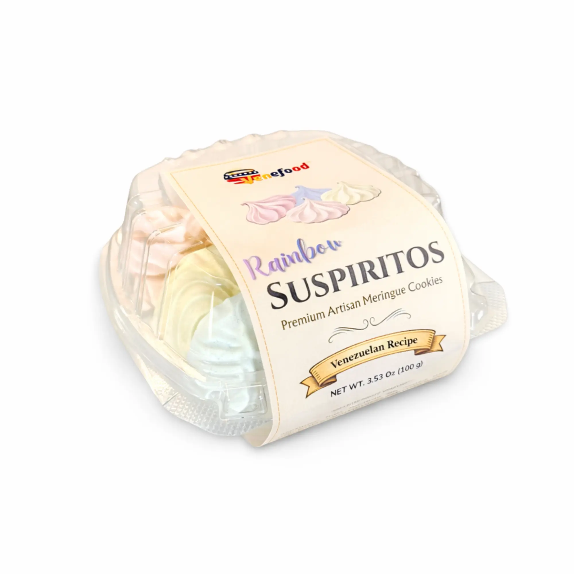 Venefood Suspiritos (Meringue Cookies) - 3.49 Oz