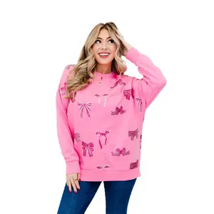 Blushing Bows Sweatshirt