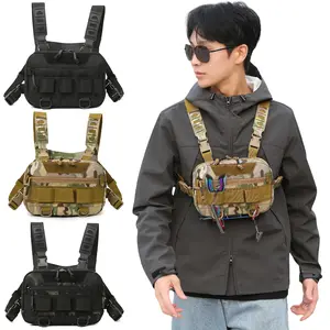 Fishing Tackle Bags Waist Fanny Pack Fishing Lures Line Box Utility Storage Accessories Outdoor Camping Shoulder Crossbody Bag