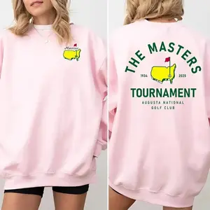 2026 Masters Tournament Est 1934 Golf Sweatshirt | Vintage Golf Tournament Typography With Classic Established 1934 Graphic | Trendy Graphic Gift Style With Timeless Golf Fan Aesthetic | Unisex Long Sleeve Pullover Shirt, Unisex Long Sleeve Crewneck Shirt