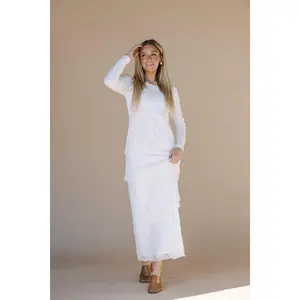 Brielle LDS Temple Dress