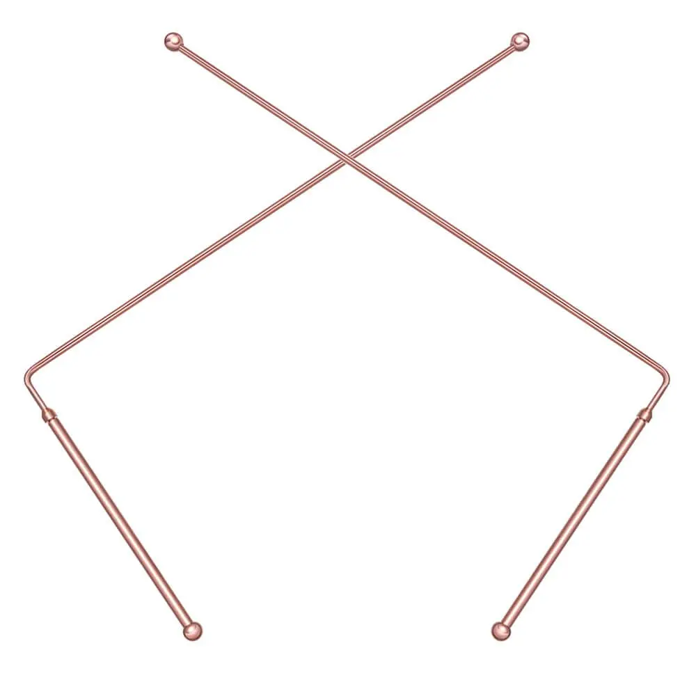 Tools & Hardware Accessory C11000 Grade 2PCS 99.9% Highly Conductive Solid Copper Dowsing Rods - Soldering & Welding Accessory with Energy Properties, Pair Pack 1 Pair for Water Finding
