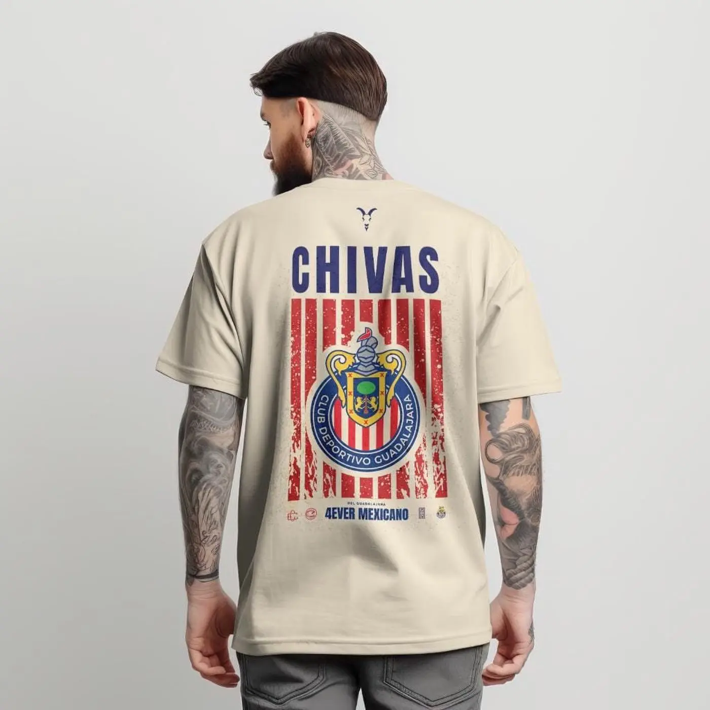Chivas power mexicano T-Shirt Sweatshirt Hoodie Unisex Front and Back Print