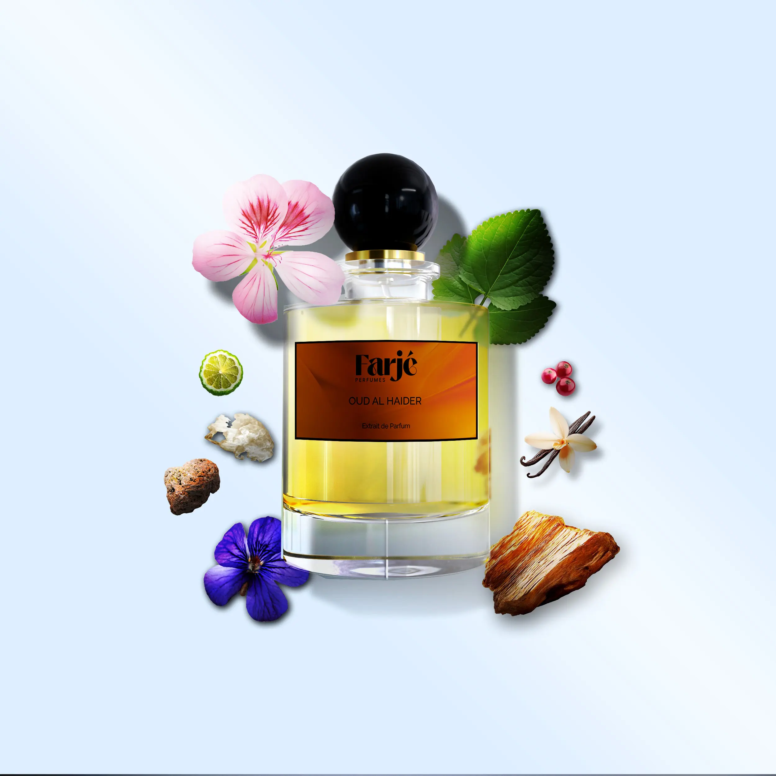 OUD AL HAIDER by Farjé Perfumes - Inspired by Al Fareed - Men Extrait de Parfum 30ml - Oud, Woody, Leather, Warm Spicy, Animalic - Artfully crafted with the finest niche-quality ingredients
