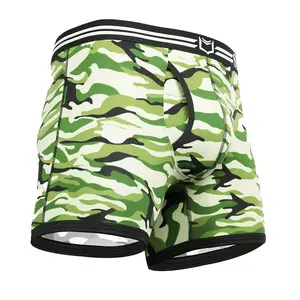 SHEATH 4.0 Men's Polyester Camouflage Boxer Briefs with Pouch – Socks