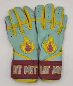 Lit Mitts Mint Blast Batting Gloves