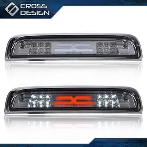 CROSSDESIGN Rear LED 3RD Third Brake Light Lamp Fit For 2014-2018 Chevy Silverado GMC Sierra