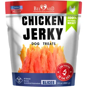 Chicken Jerky Dog Treats 1.5 Lb - Natural Pet Treats