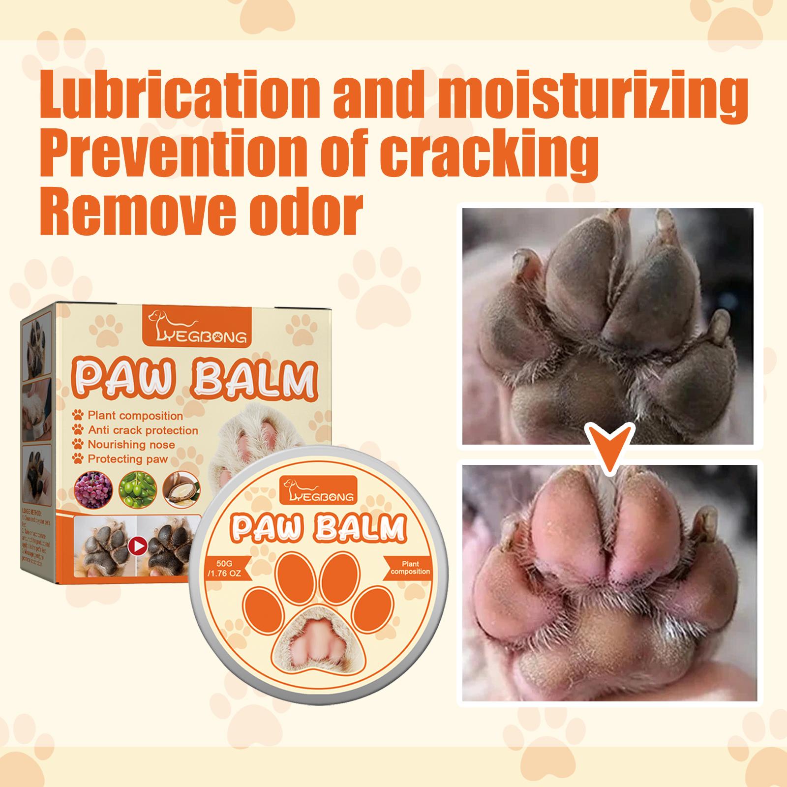 Pet Moisturizing Claw Care Cream for Cats and Dogs, Universal Moisturizing Foot Meat Mat, Dry Crack Care Cream