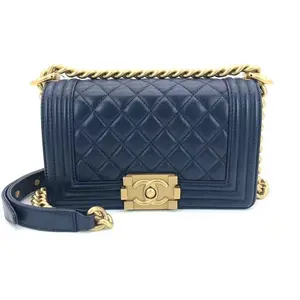 Pre-owned CHANEL leather Crossbody Bags Le boy