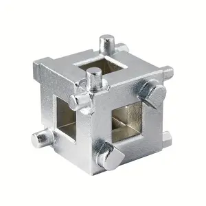 2 Pack Brake Caliper Compression Tool, 3/8" Drive Rear Disc Brake Piston Tool, Auto Caliper Piston Compressor, Brake Piston Wind Back Tool, Car Repair Tools