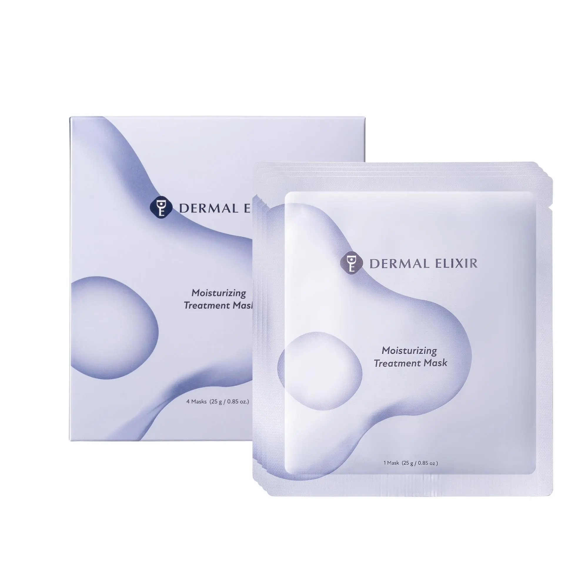 Dermal Elixir | Moisturizing Treatment Sheet Mask by elvis+elvin (25ml / 100ml）