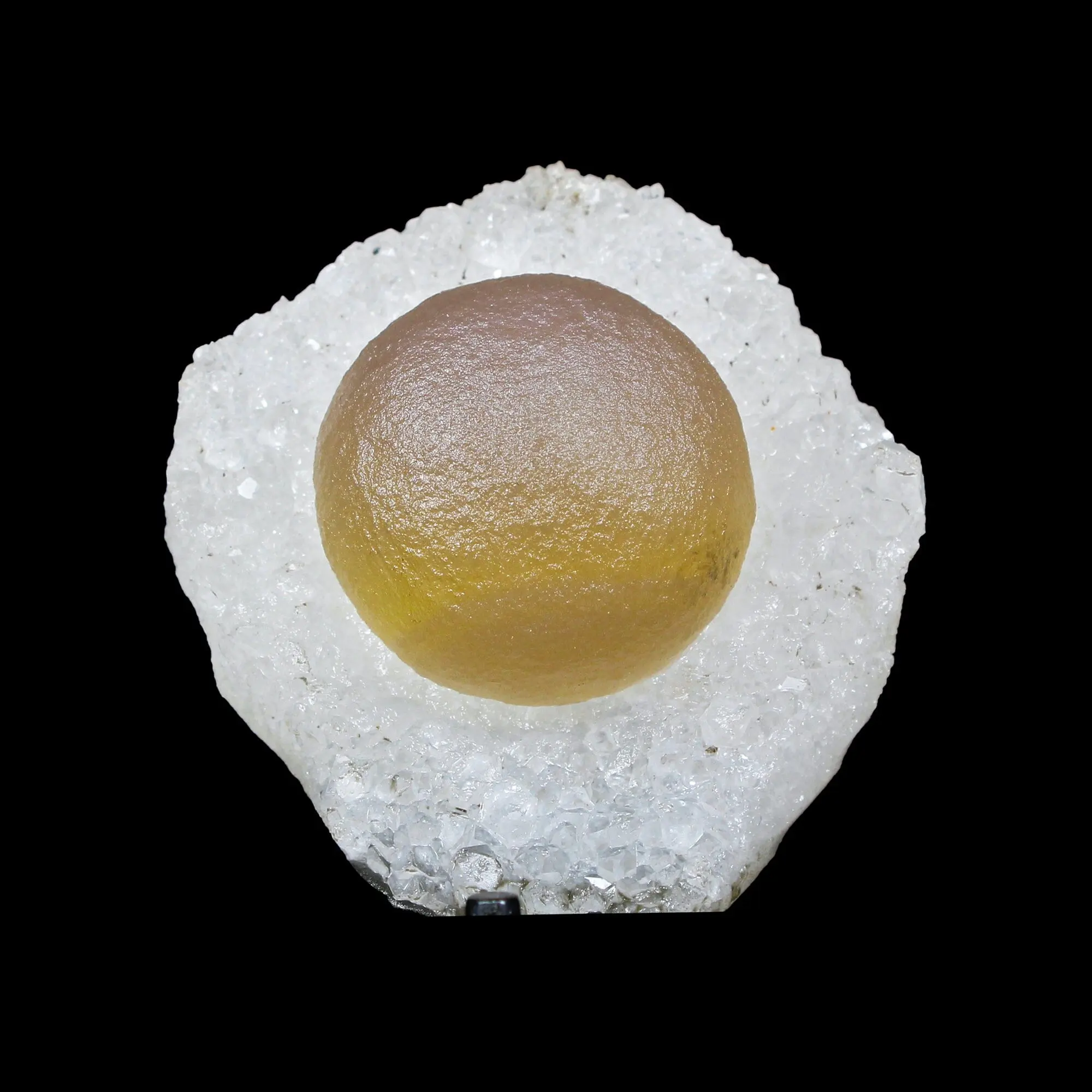Botryoidal Fluorite on Quartz – Natural Mineral Specimen # B 7174