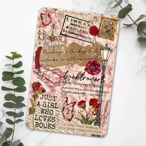 Cottagecore Cardstock Clear Case Insert for Kindle | Smutty Book Lover Gift | Bookish Stickers for Kindle | Booktok Aesthetic