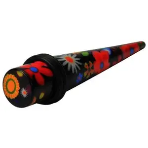 00 Gauge Flowers & Butterflies Straight Ear Taper