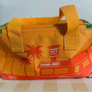 Trader Joe’s mini lunch bag orange