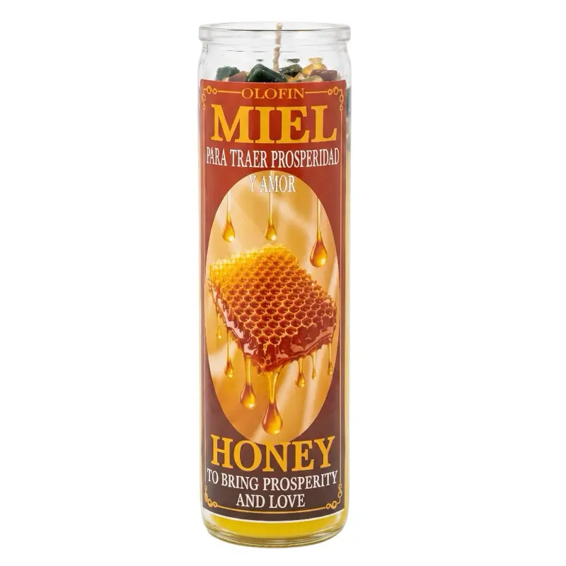 Miel (Honey) Prepared Ritual Candle Perfumed Miel (Honey) Prepared Ritual Candle Perfumed