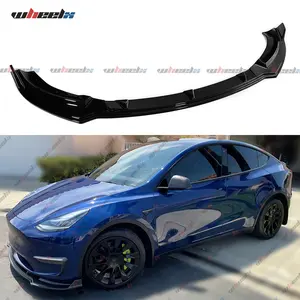 2017-2024 Tesla Model 3/Model Y - 3-Pieces Front Bumper Lip Car Spoiler Body Protection Kit fathersdaygift fathersdaygift