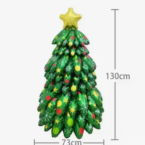 4D Inflatable Christmas Tree with Pump - Festive Party Supplies