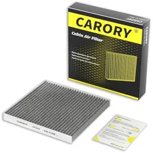 Car Cabin Air Filter with Activated Carbon, Fresh & Clean Interior Air, Fits Toyota Camry, Corolla, RAV4, Lexus RX350, Subaru Outback & More