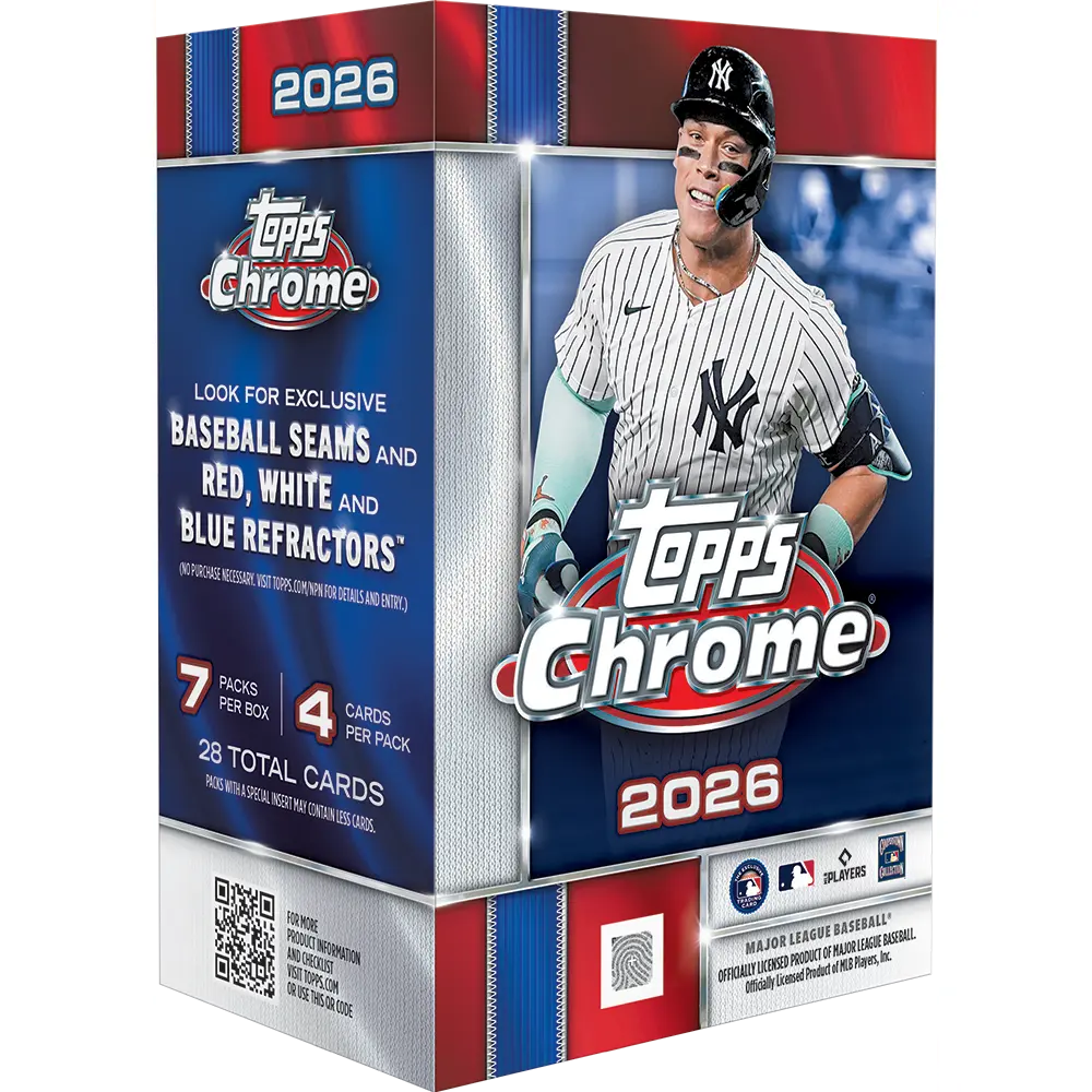 2026 Topps Chrome® Baseball - Value Box