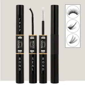 Eyelash Bonding and Sealing Waterproof Cluster Eyelash Glue, 1 Count Long-lasting Waterproof Non-irritating Eyelash Glue, Suitable for Self-use at Home