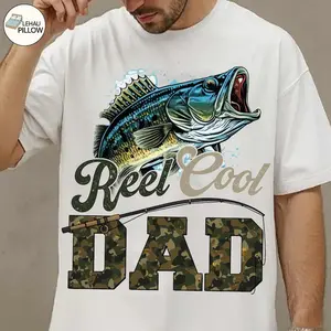 Retro Reel Cool Dad T-shirt, Wishin' I Was Fishin' Shirt, Fishing Dad Shirt Design Png, Bass Fishing Png, Fathers Day Gift, Dad Birthday Gift