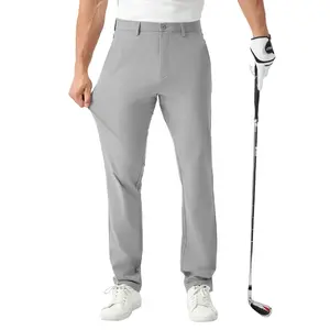 FAIABLE Men's Stretch Quick-Dry Golf Pants 30-32 Inch - Lightweight Breathable Office Slacks with 6 Pockets Moisture Wicking Business Casual Trousers for Work & Outdoor Activities